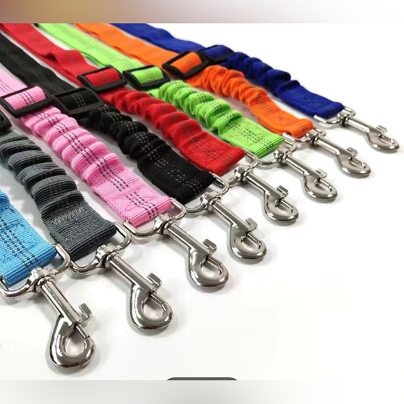 New adjustable seat belt with stretching in color blue - Picture 5 of 8